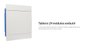 Imagen de TABLERO DE EMBUTIR 24 MODULOS TAPA BLANCA